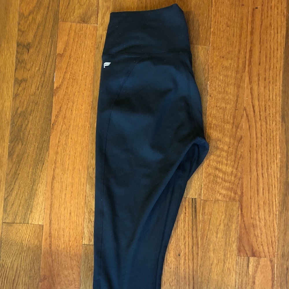 Black, regular length leggings